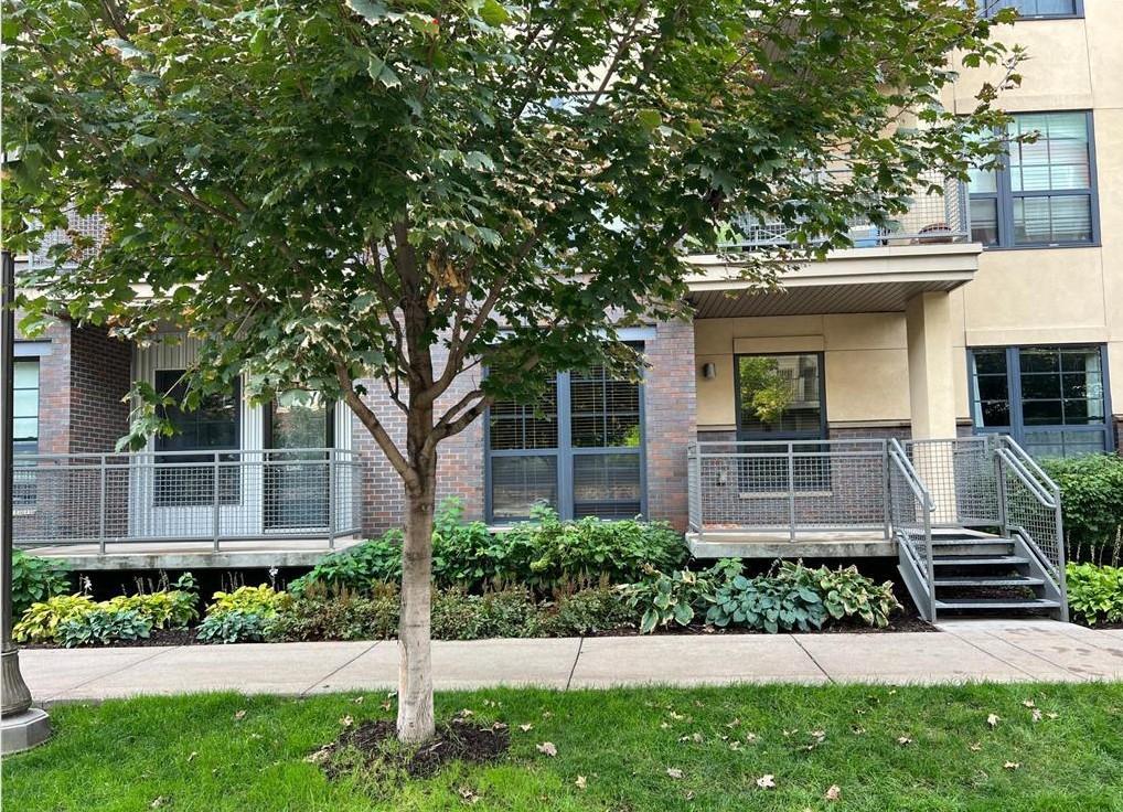 Two patios at this walkout first-floor condo (Posted with permission)