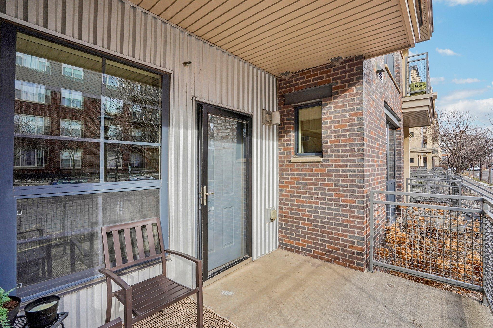 Second patio