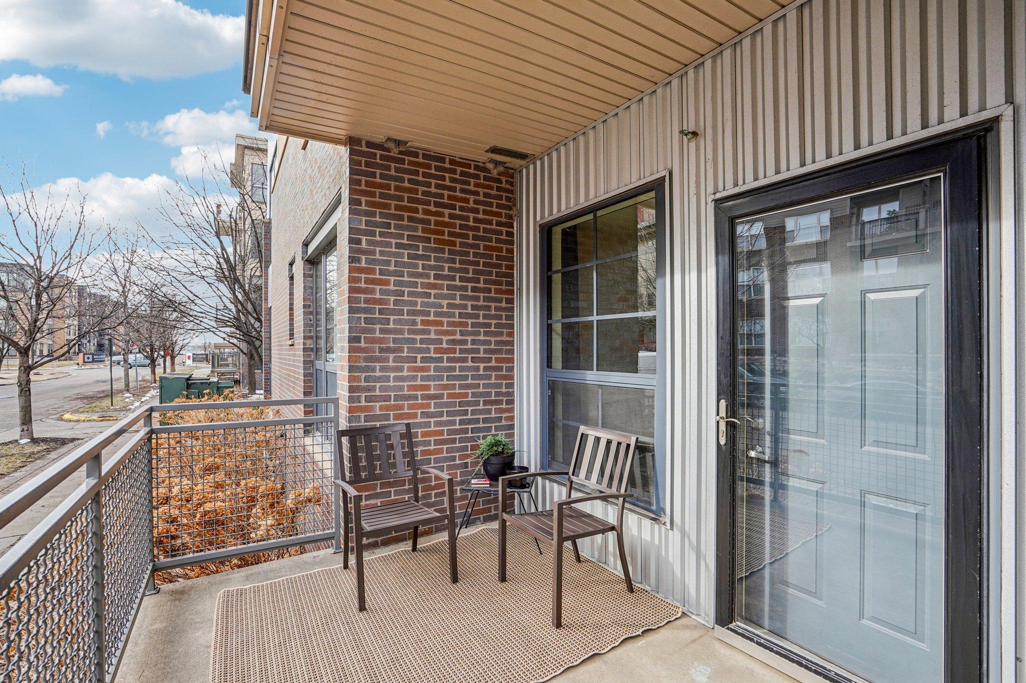 Private patio off the owner's suite