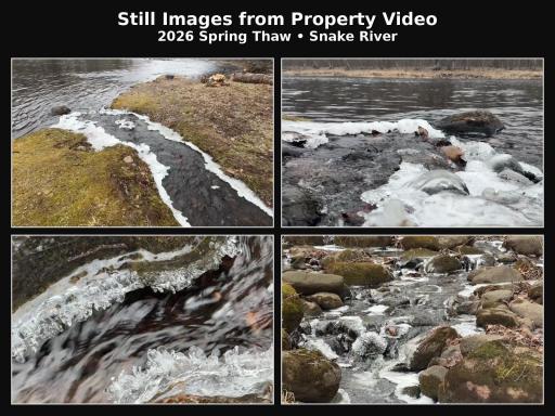 Waterfall-like Creek/Stream that flows into the Snake River (east of buildings)