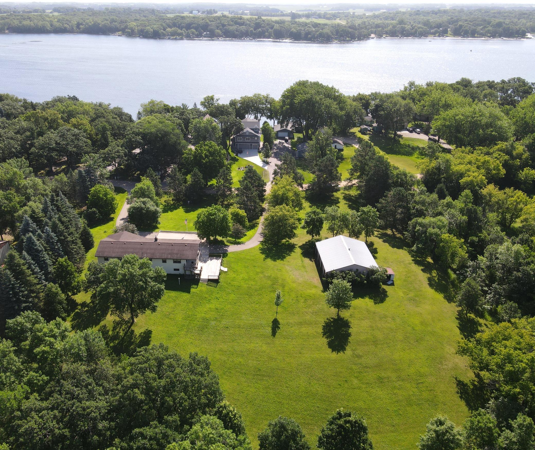 Aerial View Rear of Property