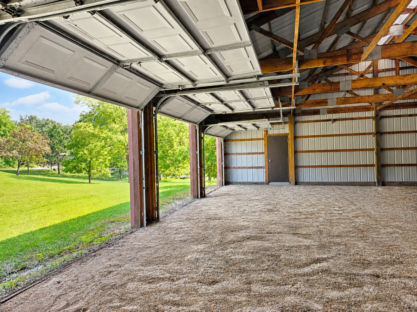 Pole Barn Interior