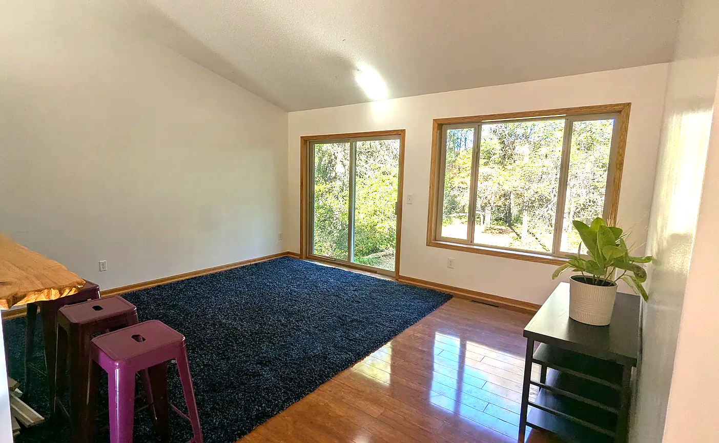Experience the natural light that flows in from the outdoors. Also updated flooring throughout!