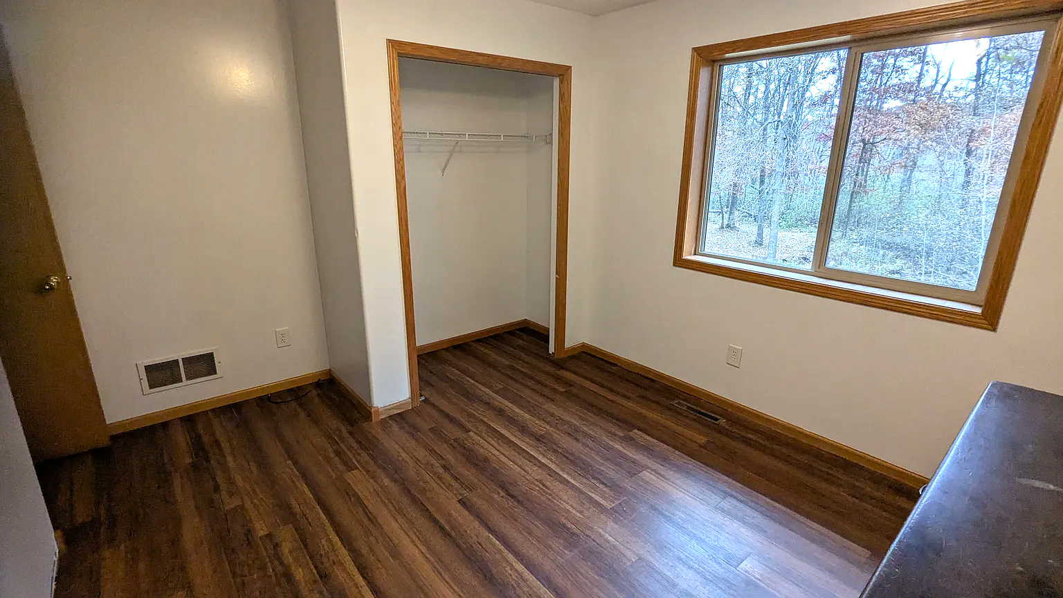 Bedroom #2 | Walk-in closets provide the space you need