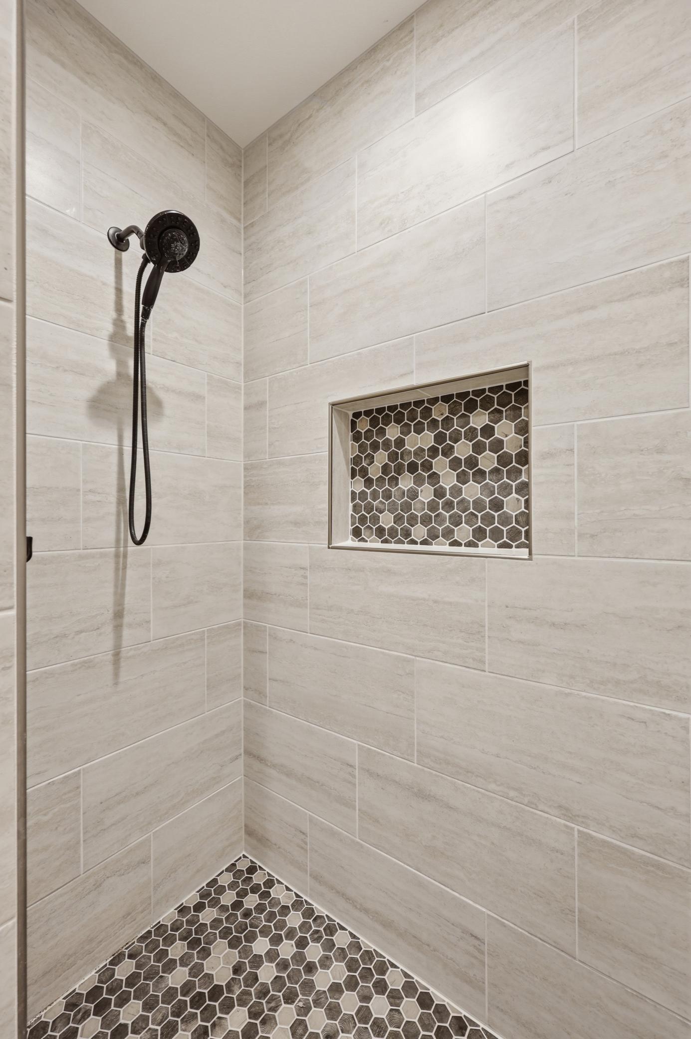 Primary Tiled Shower