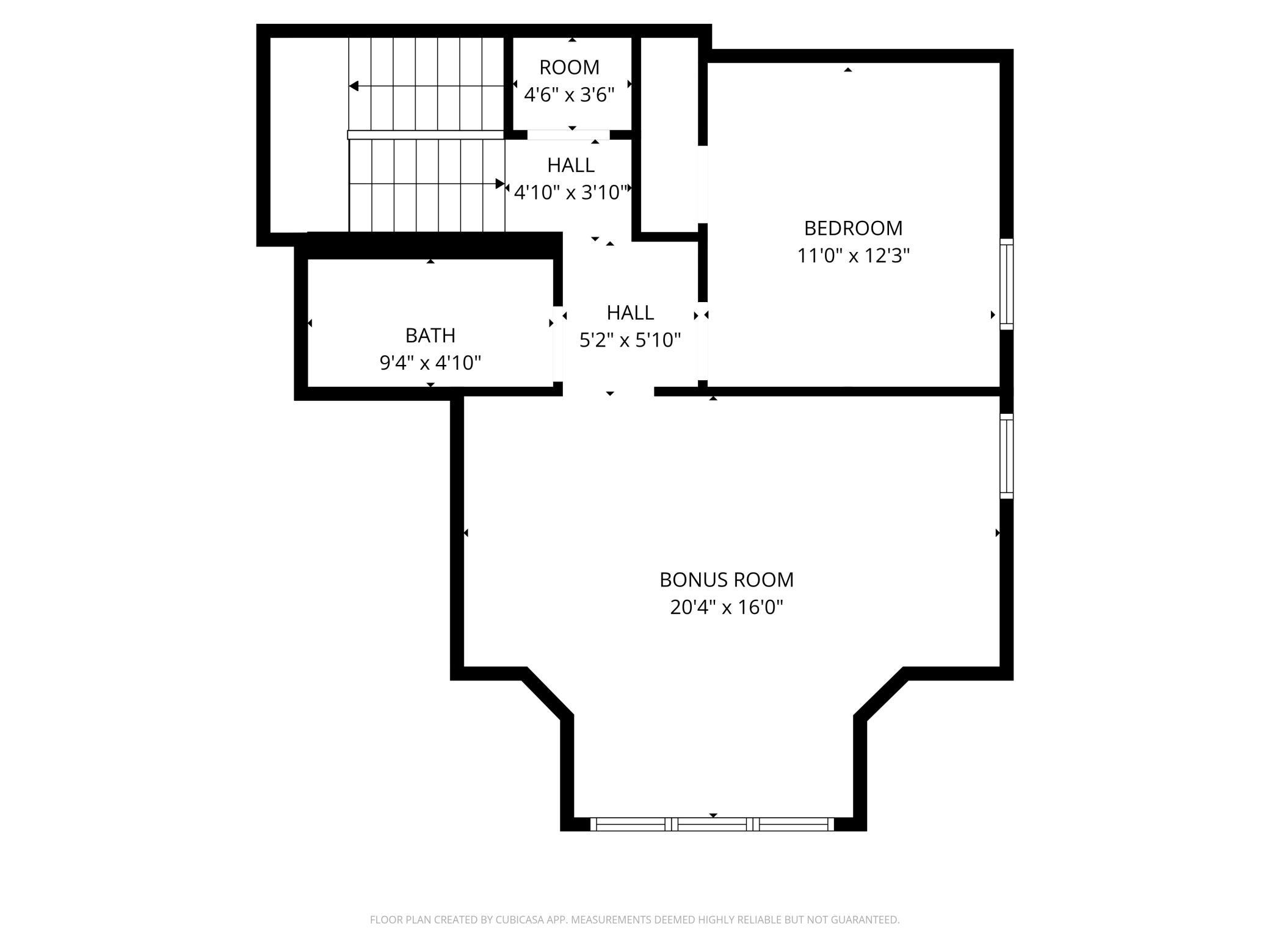 2nd Story Floorplan