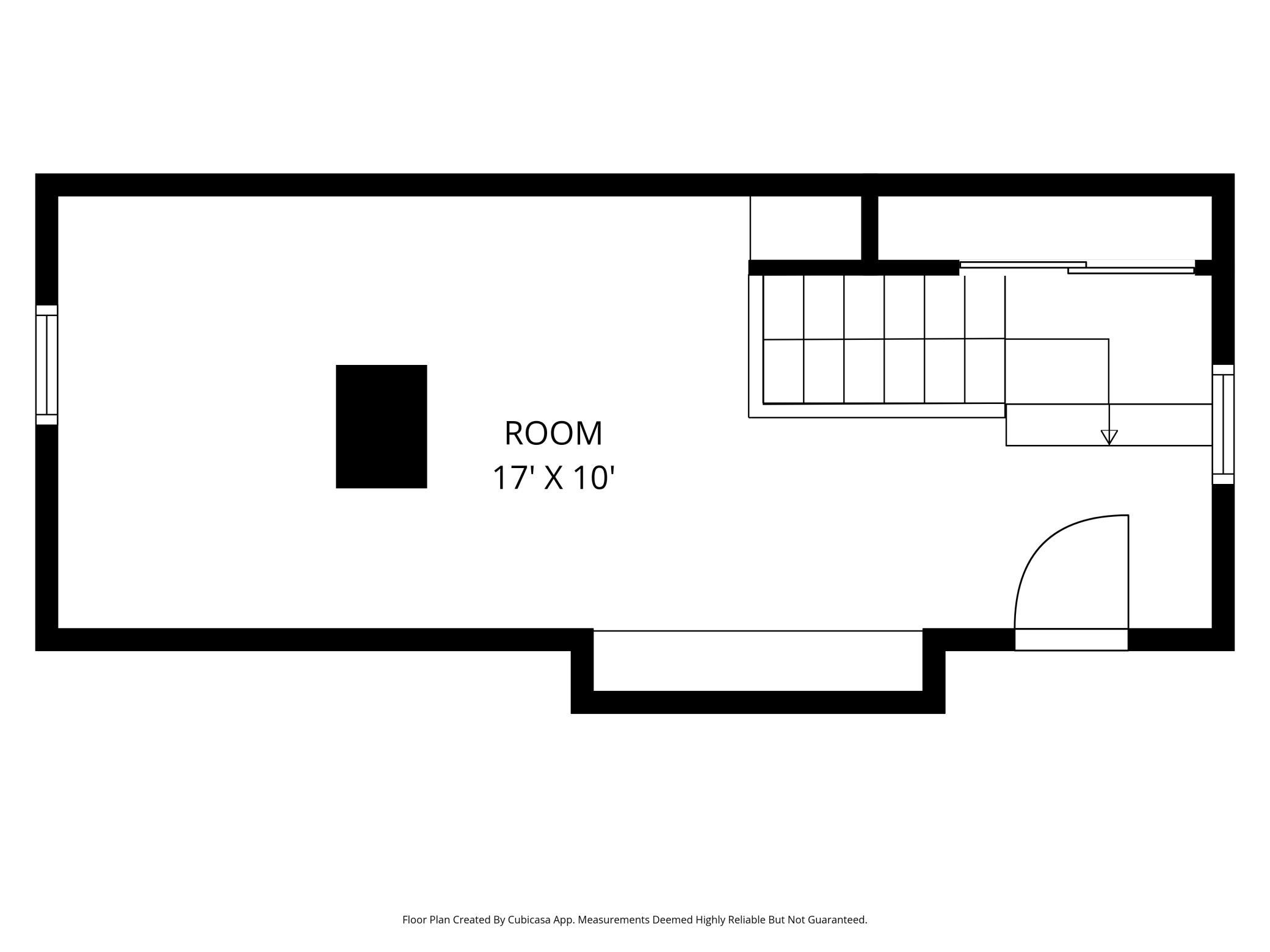 Third bedroom. Currently used as craft room.