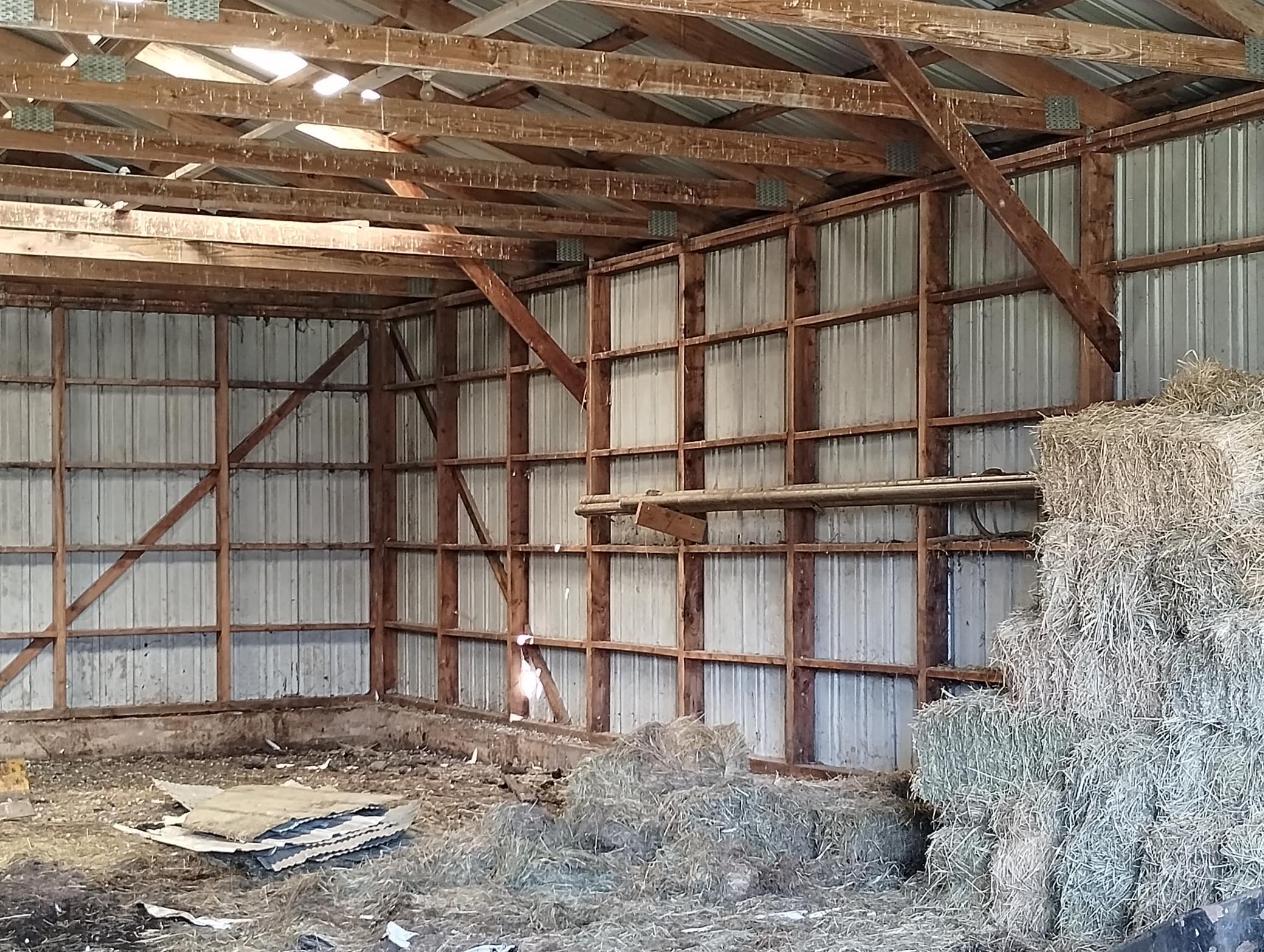 48x98 stick built shed