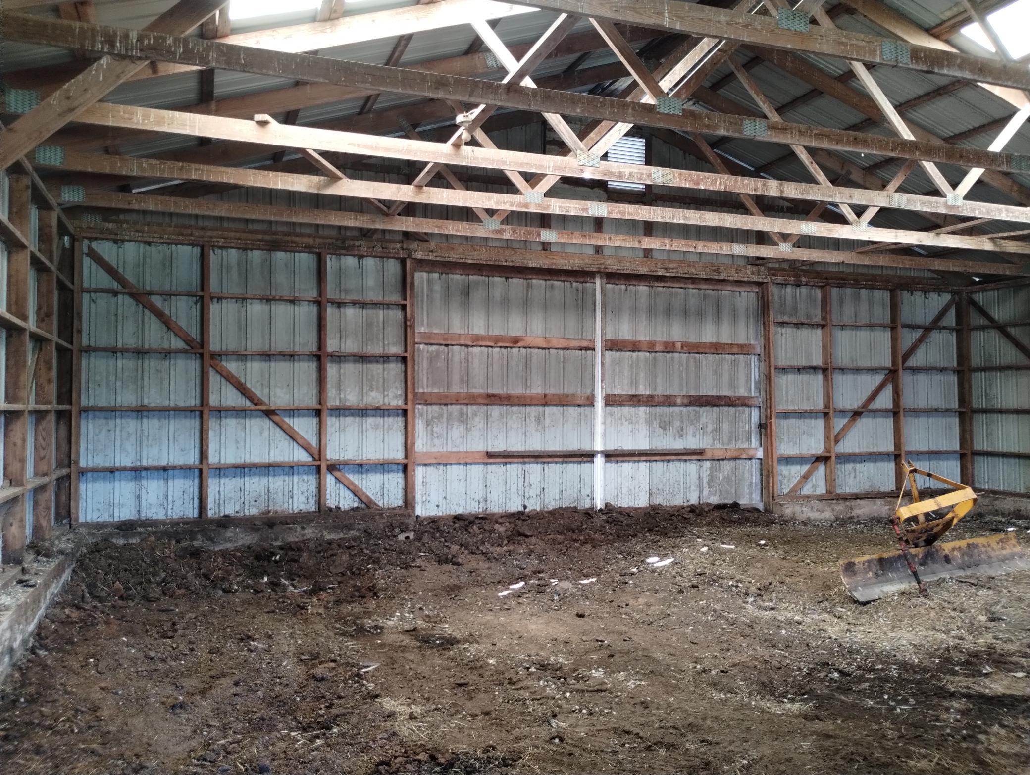 Interior of 48x98 stick built w/concrete foundation