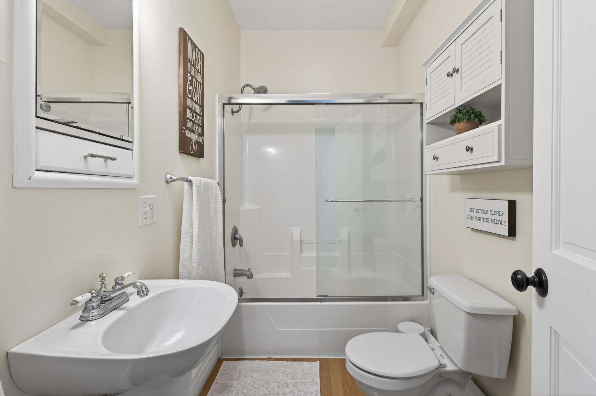 main floor full bath