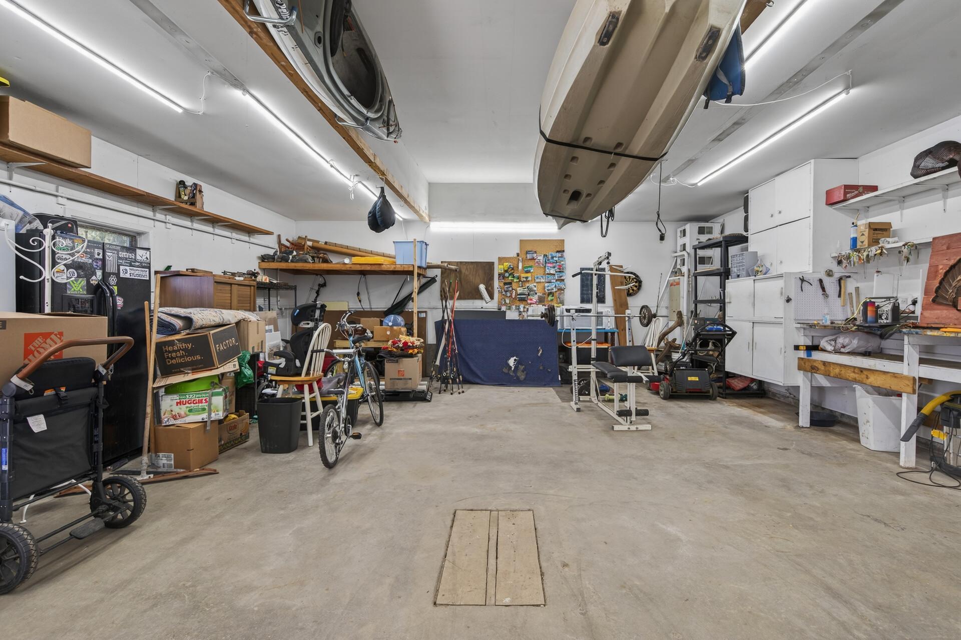 Heated garage