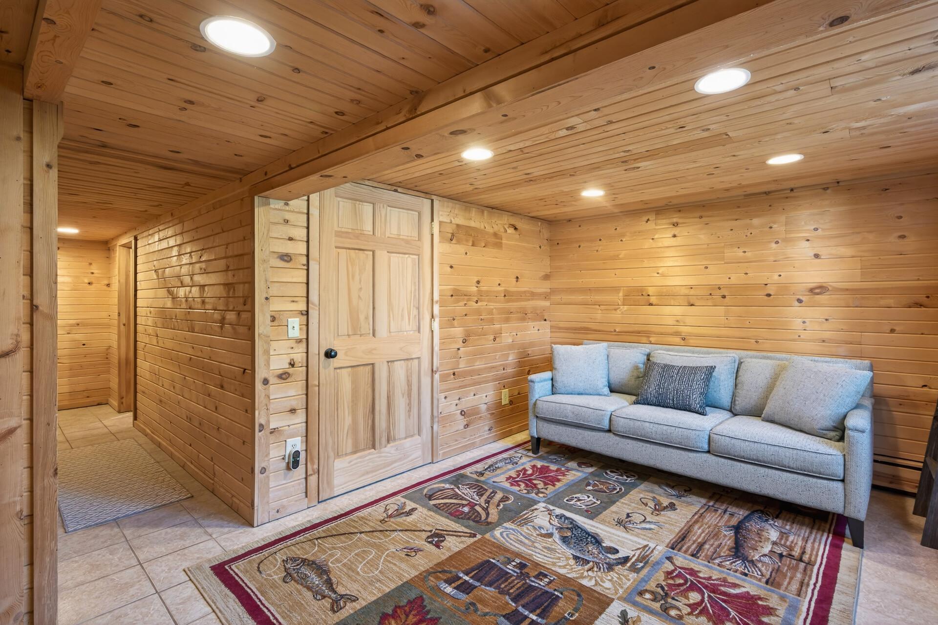 Lower level family room