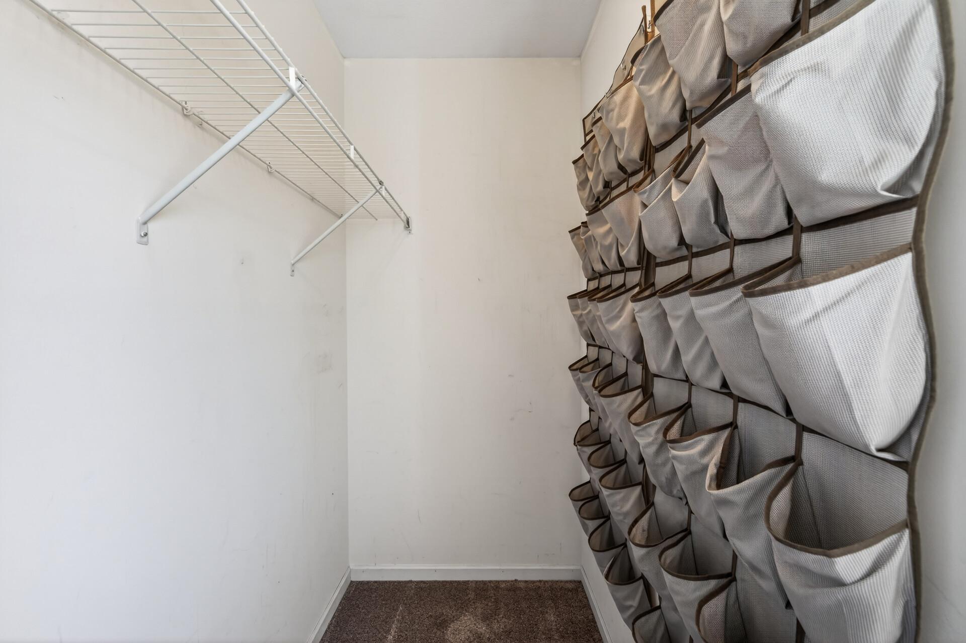 Walk in closet in Bedroom #2