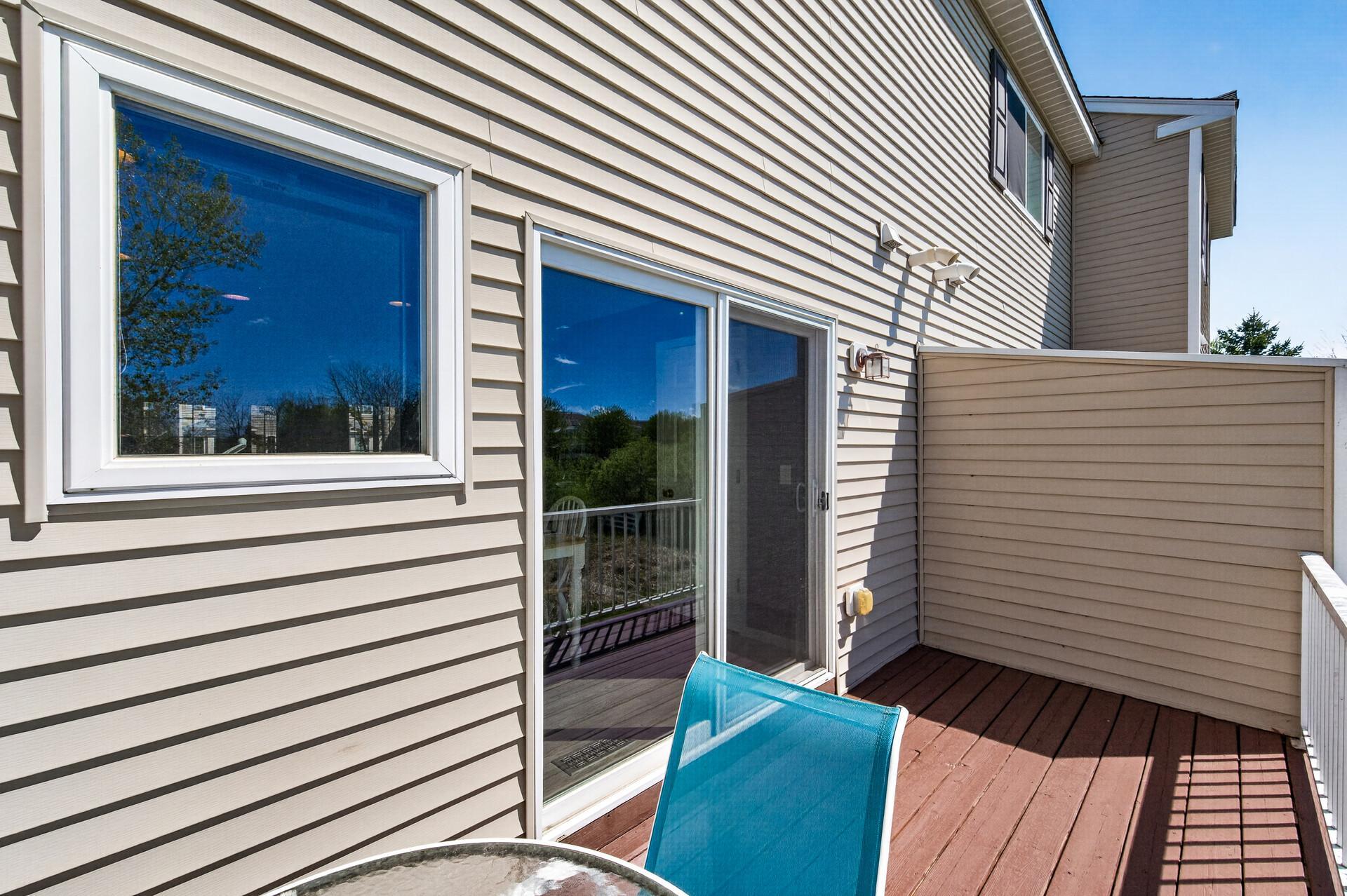large sliding glass door