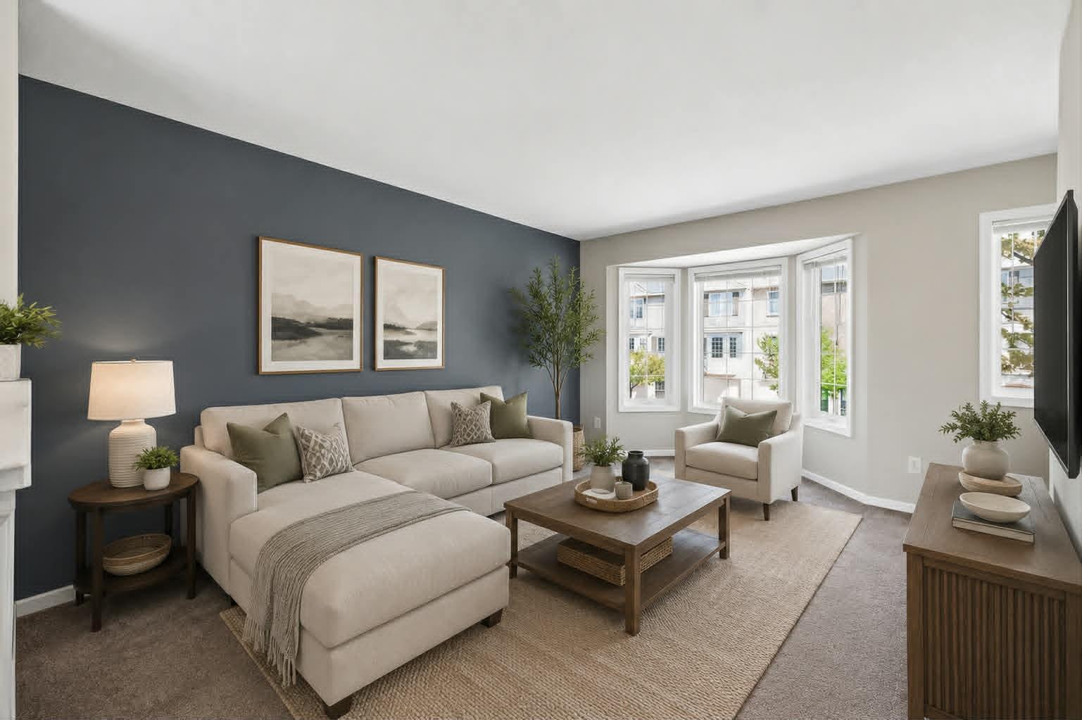 Virtual Staging living room