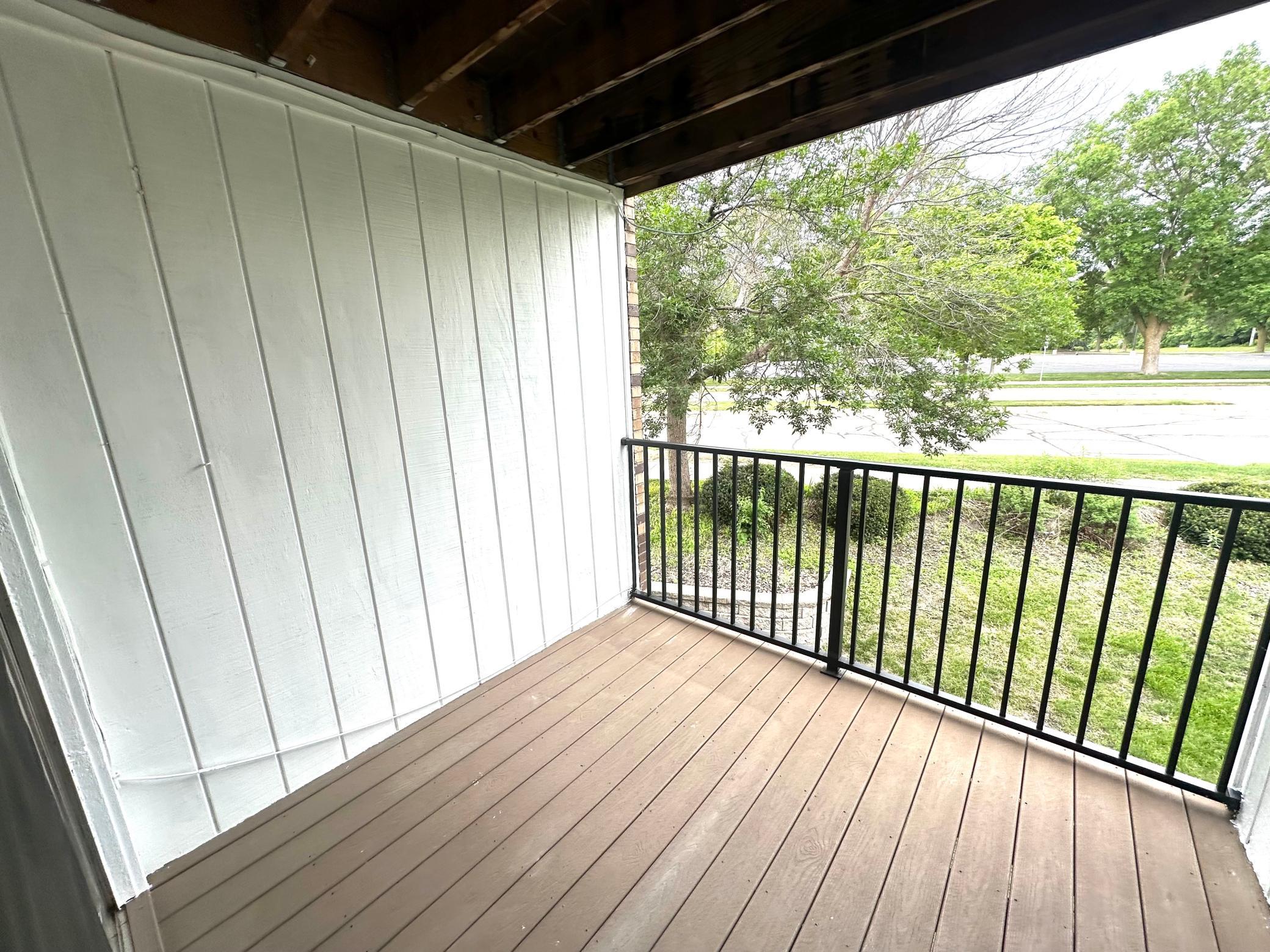 Covered deck