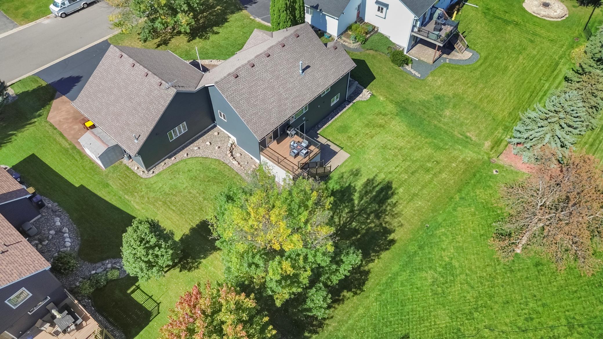 Aerial Backyard