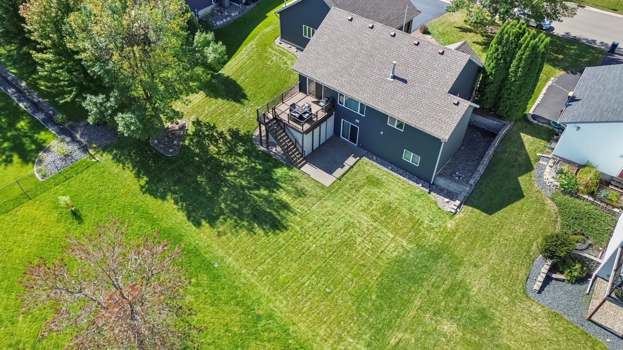 Aerial Backyard