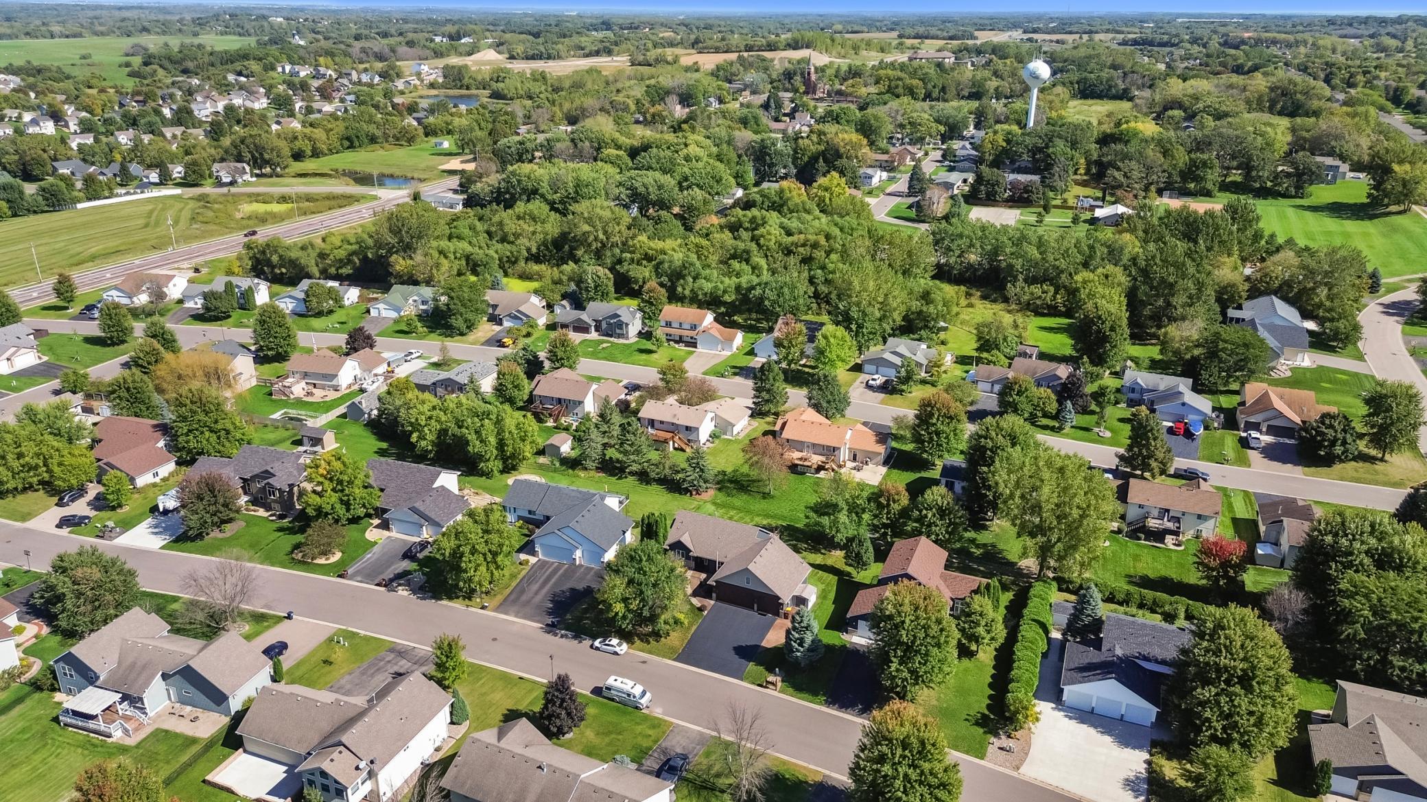 Aerial Neighborhood