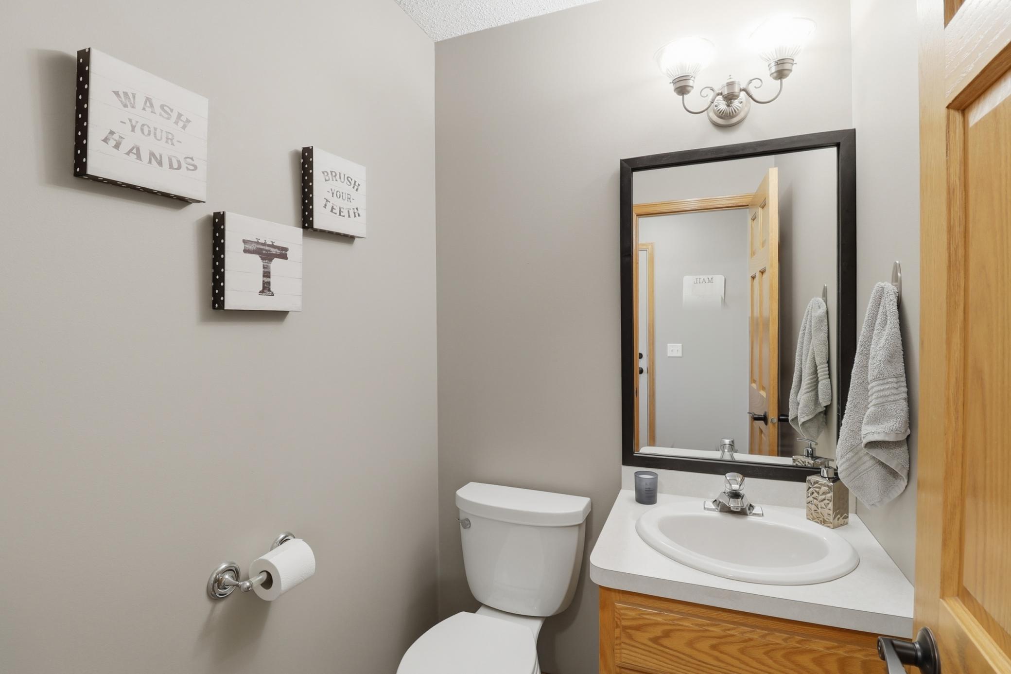1/2 Bathroom - Main Floor