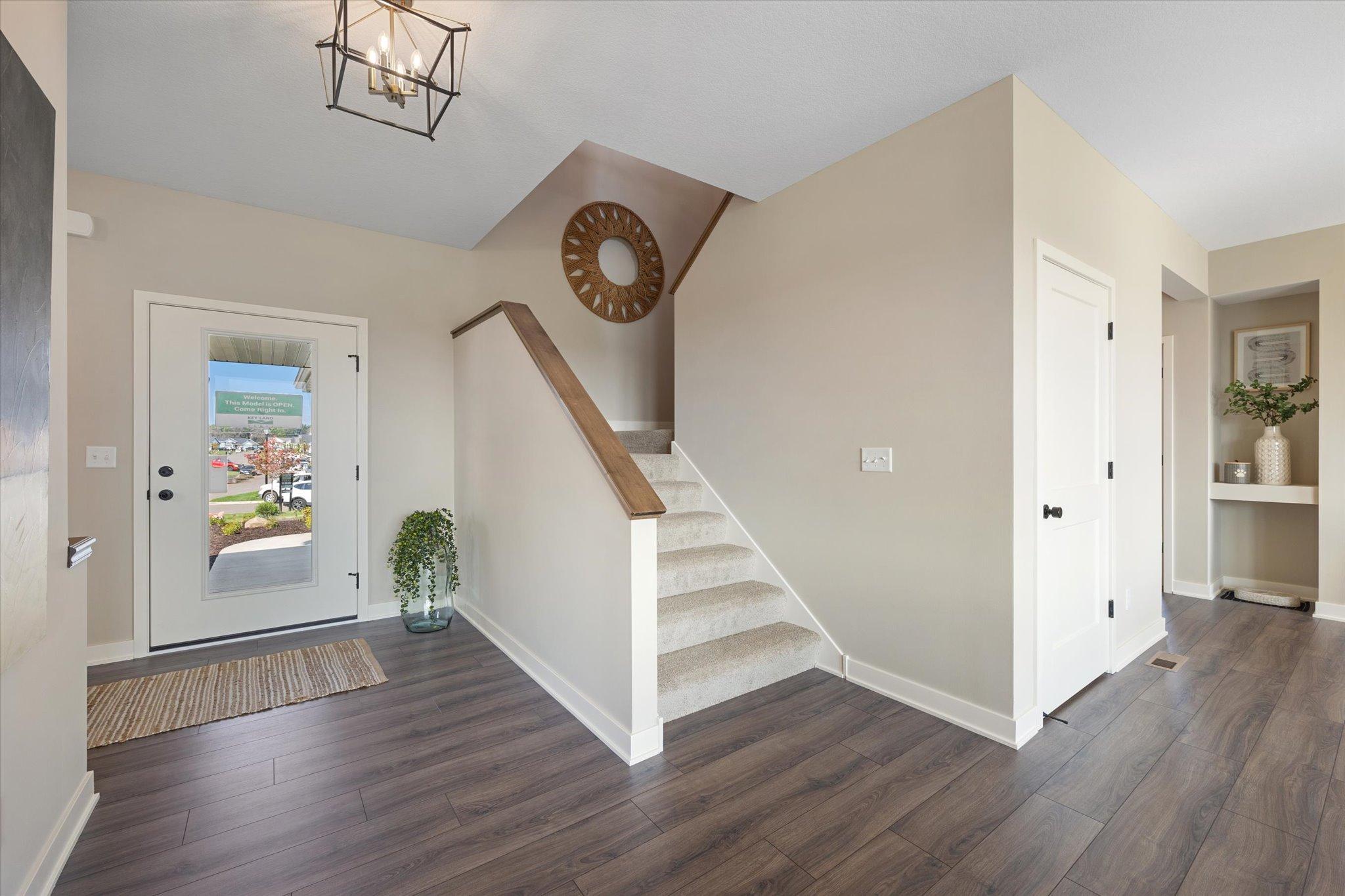 Welcome guests into this lovely home