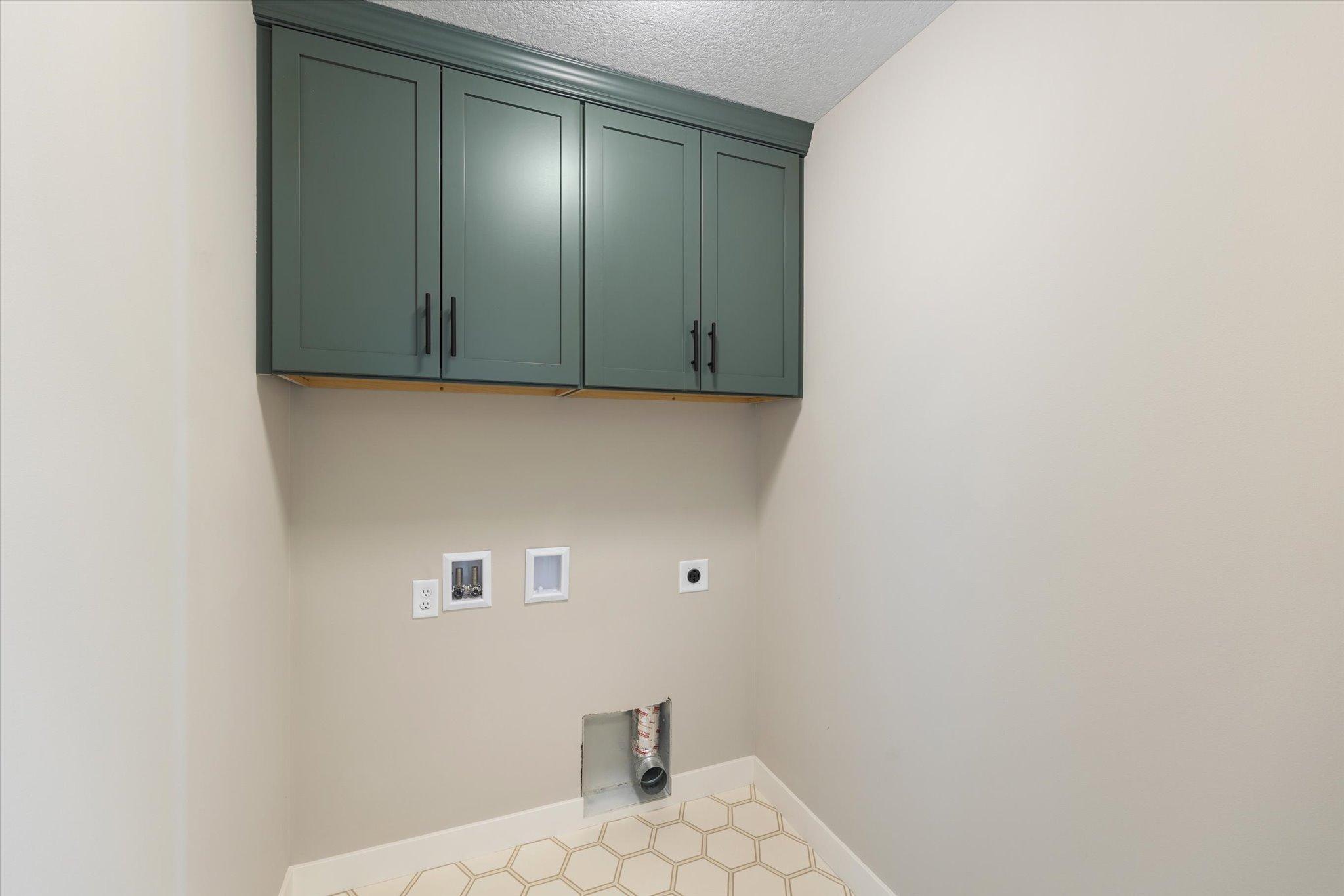 Bonus Cabinets were added to this home!