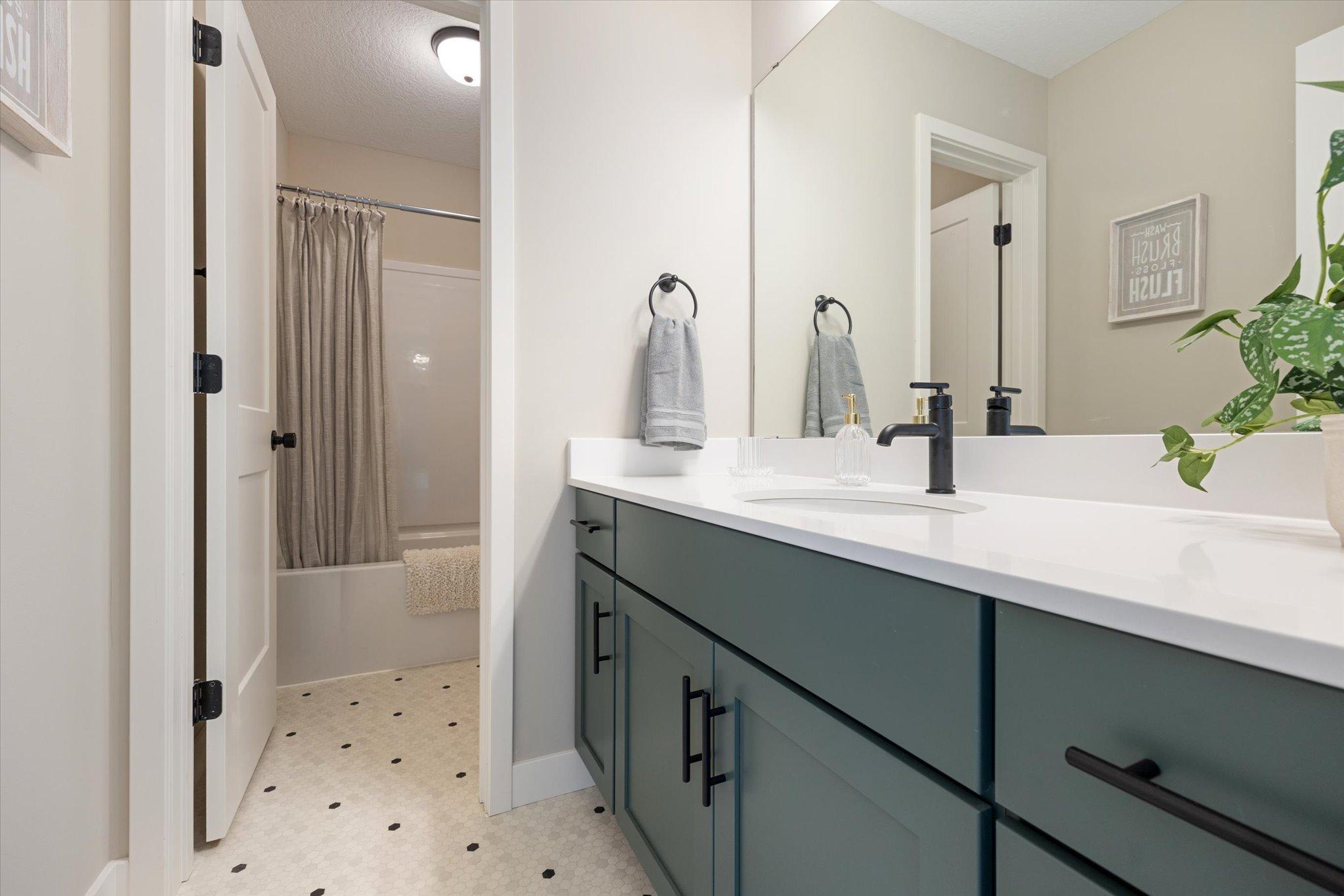 Privacy when sharing a bathroom is a must.