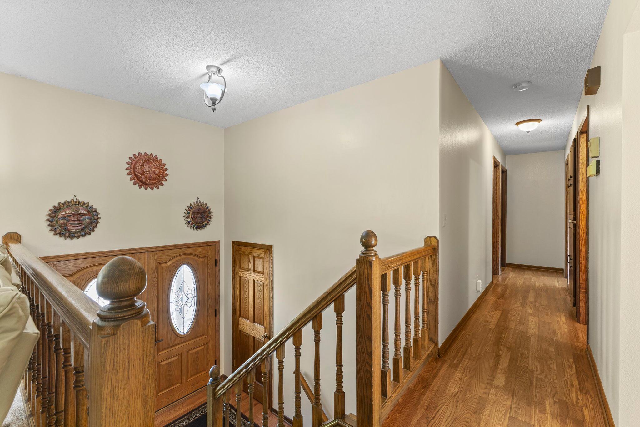 Upper-level features 3-beds!