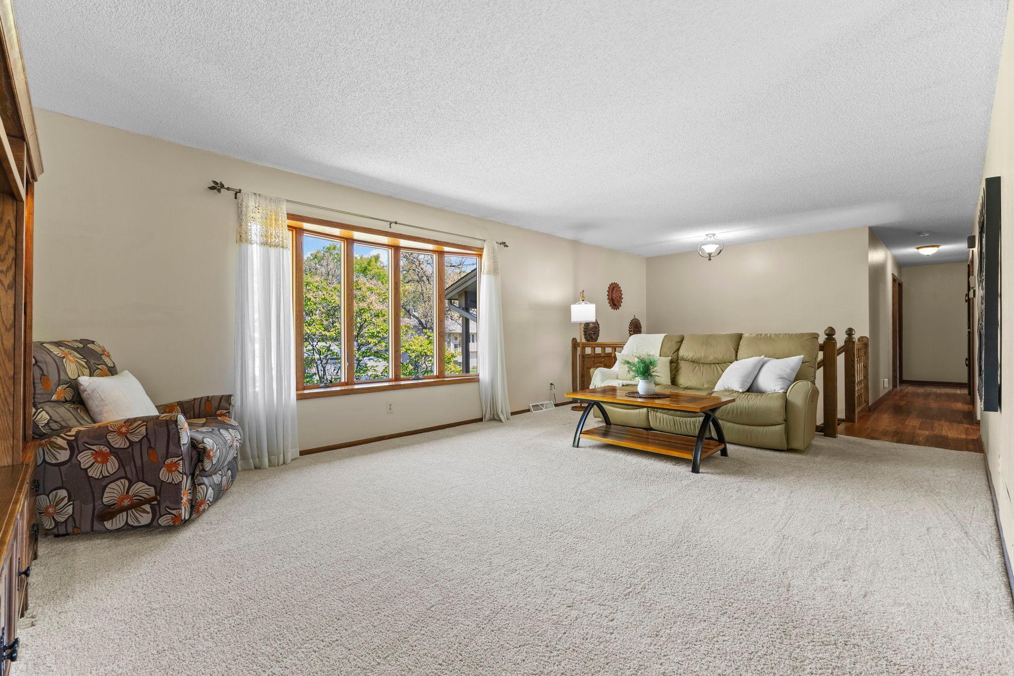 Just fills the space with an abundance of natural light throughout!