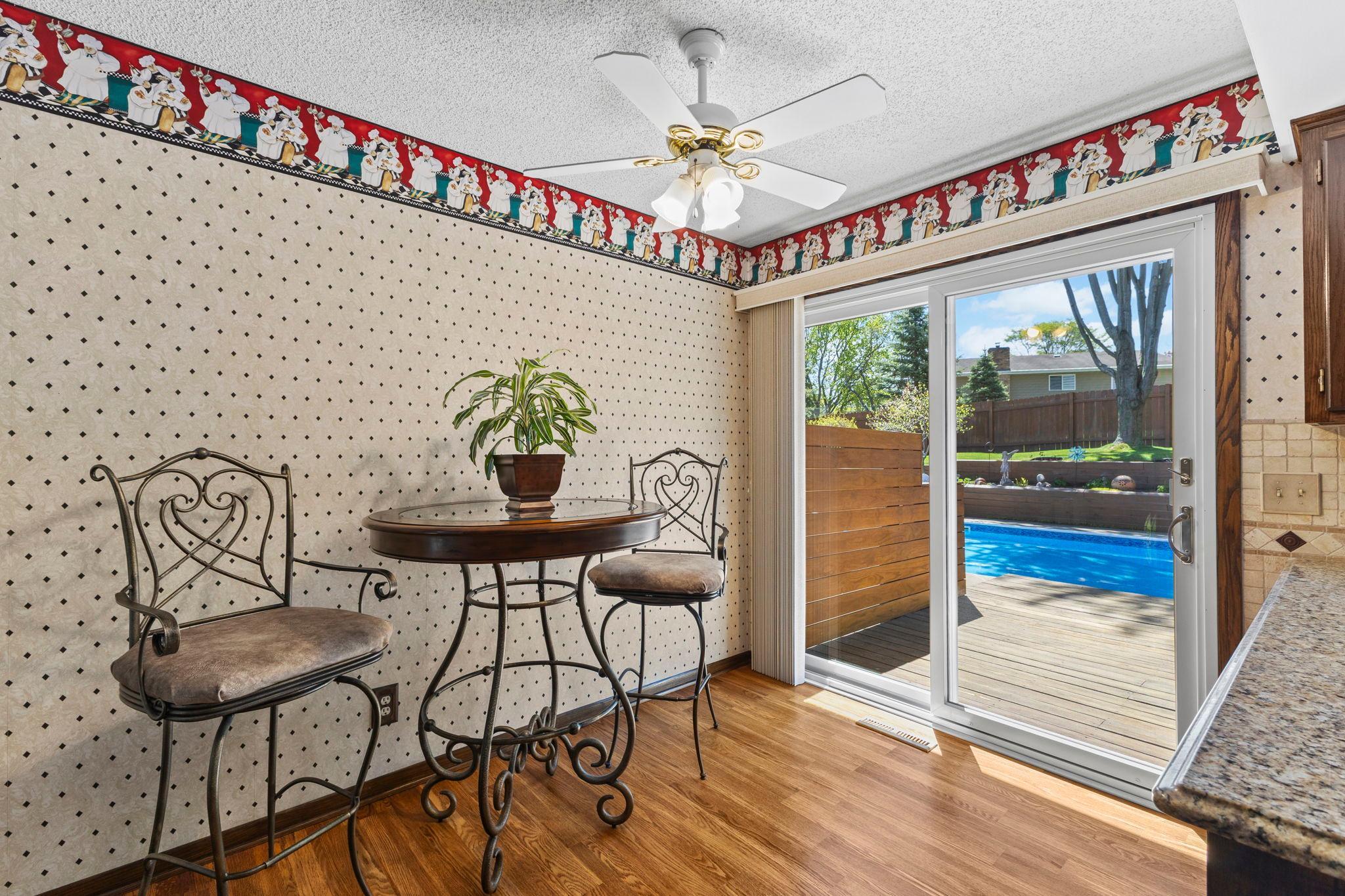 NEW Anderson sliding glass doors!