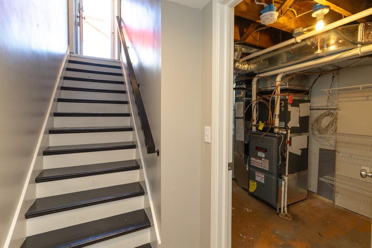 Stairs to lower level