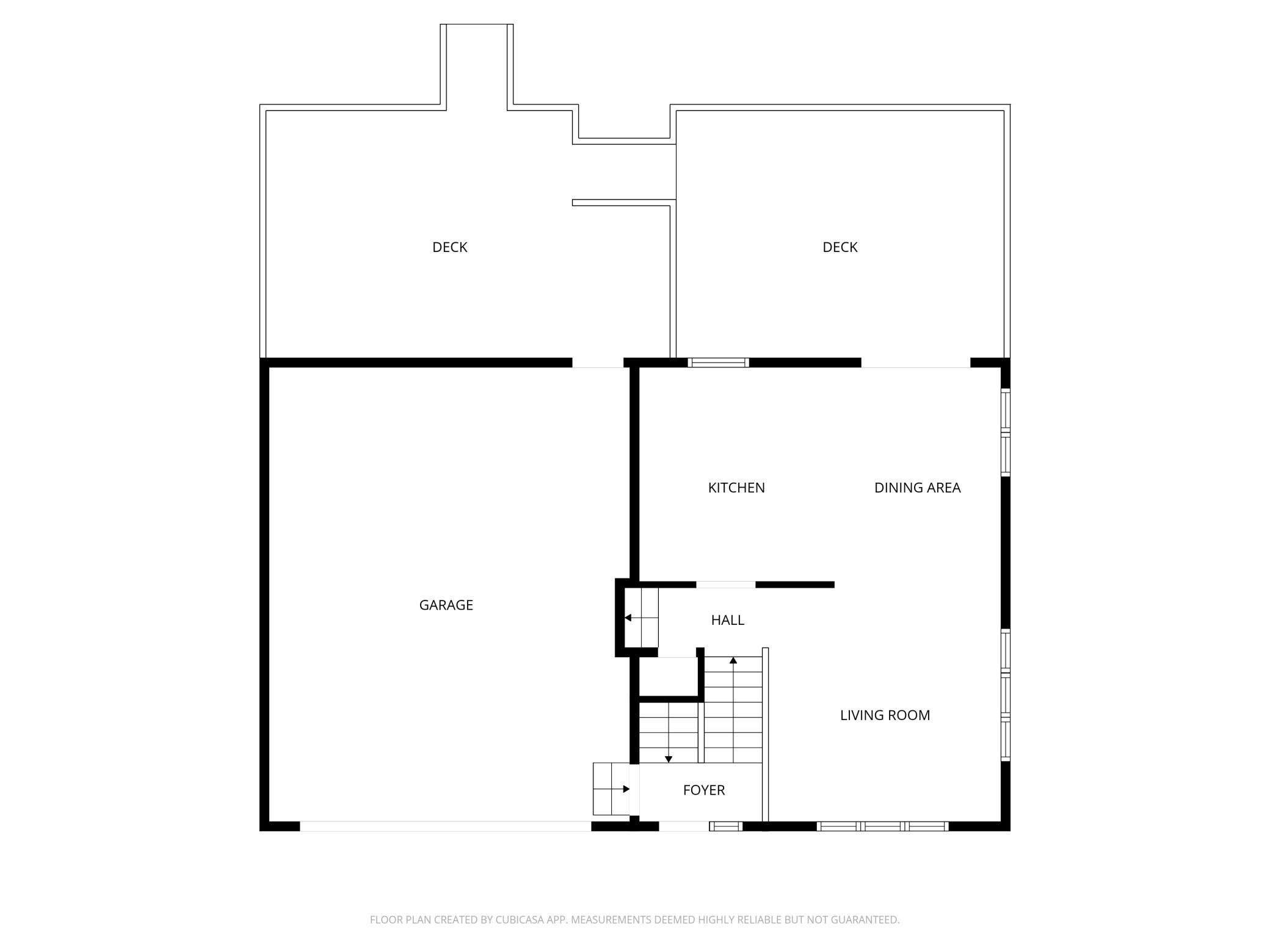 Main floor layout