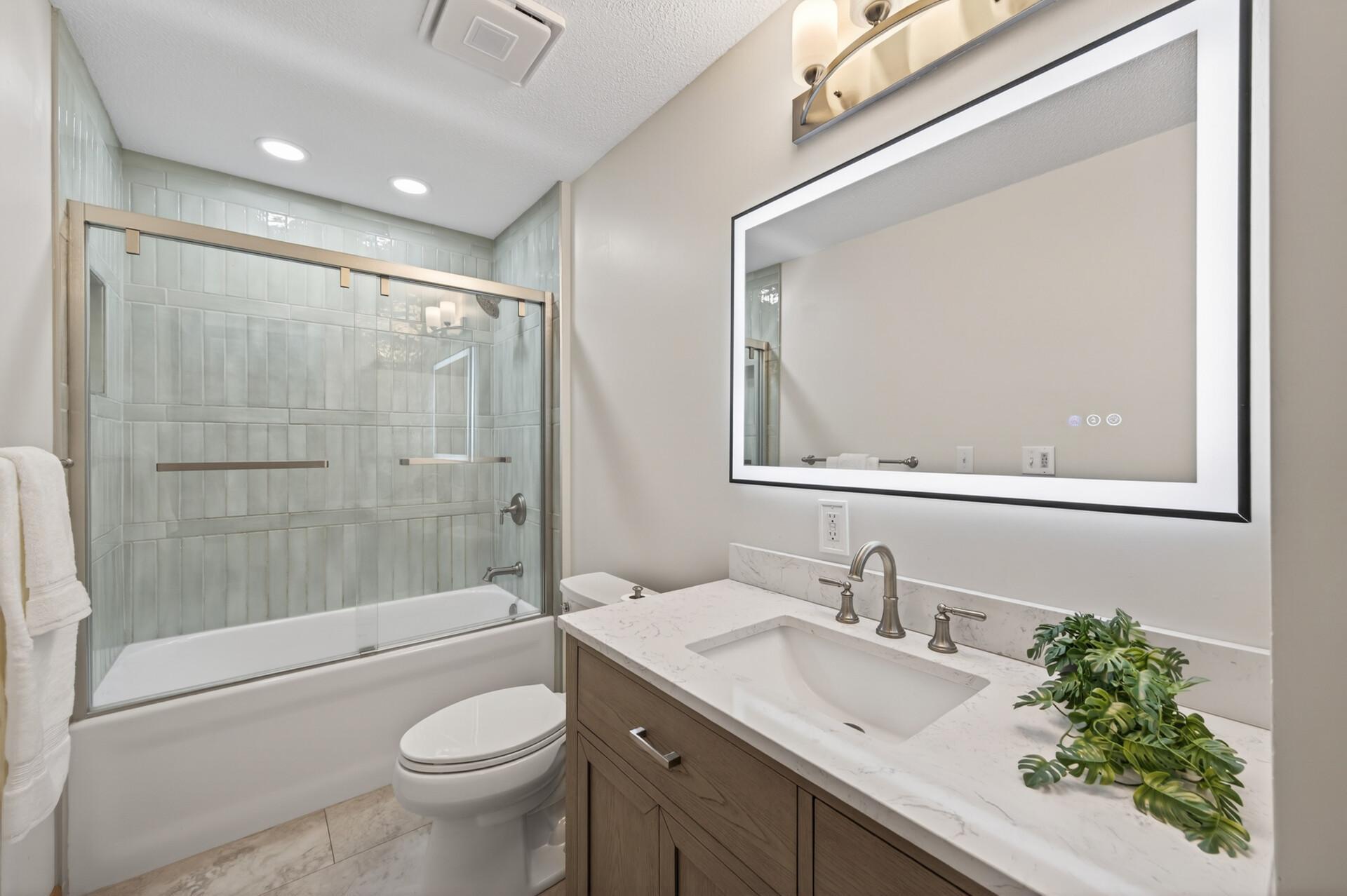 Full main bathroom completely remodeled