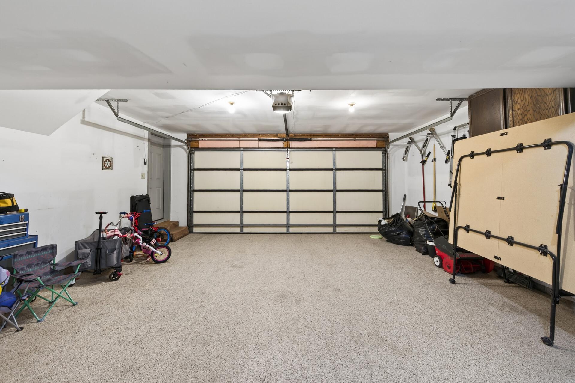 Insulated and heated garage