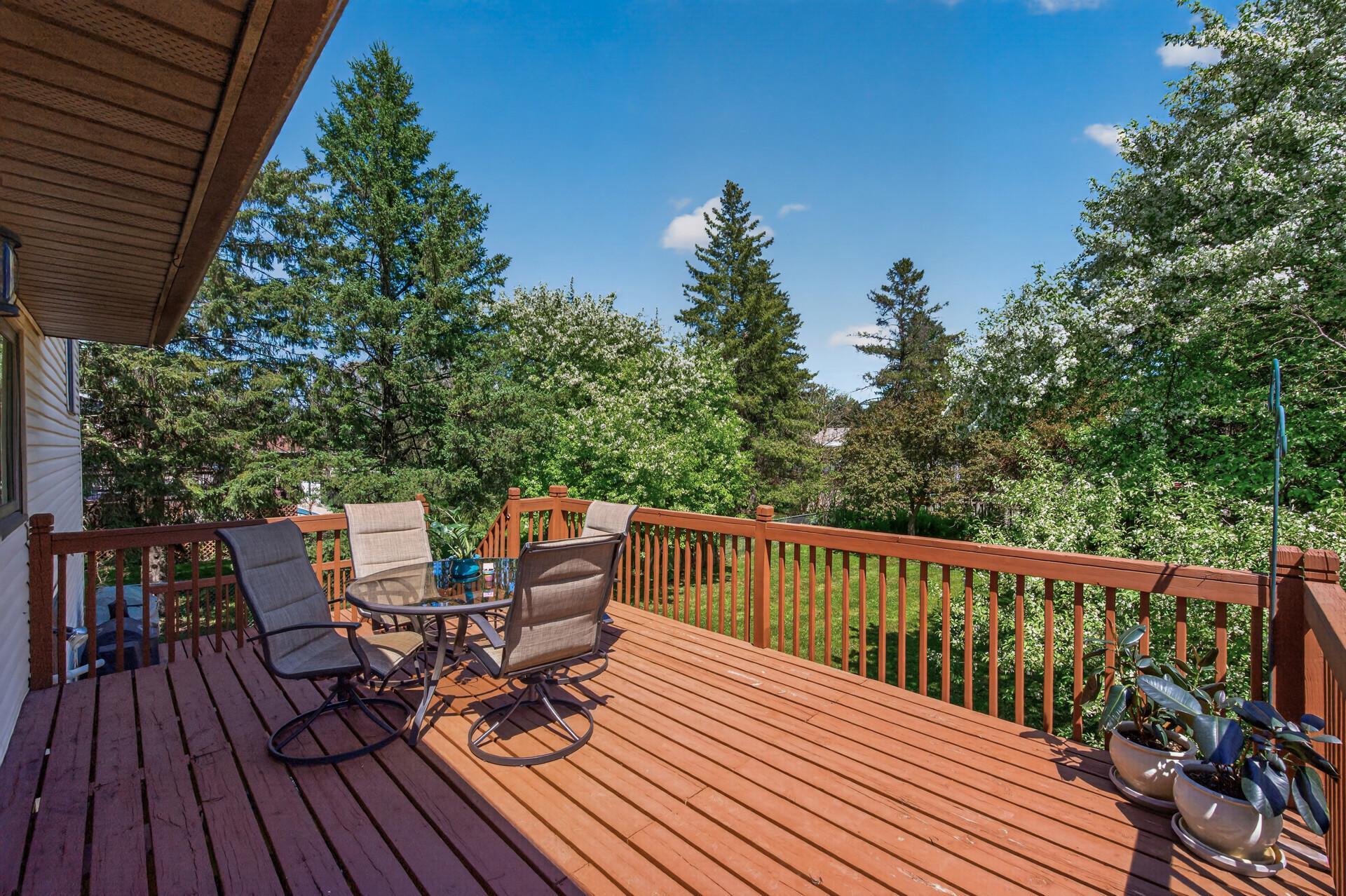 Main deck out back