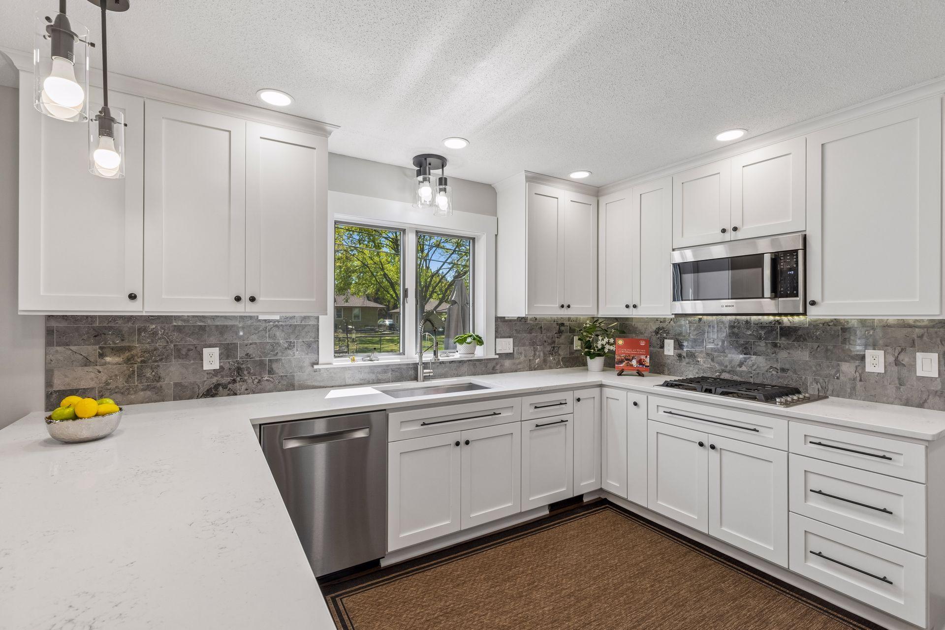 Beautifully remodeled custom kitchen