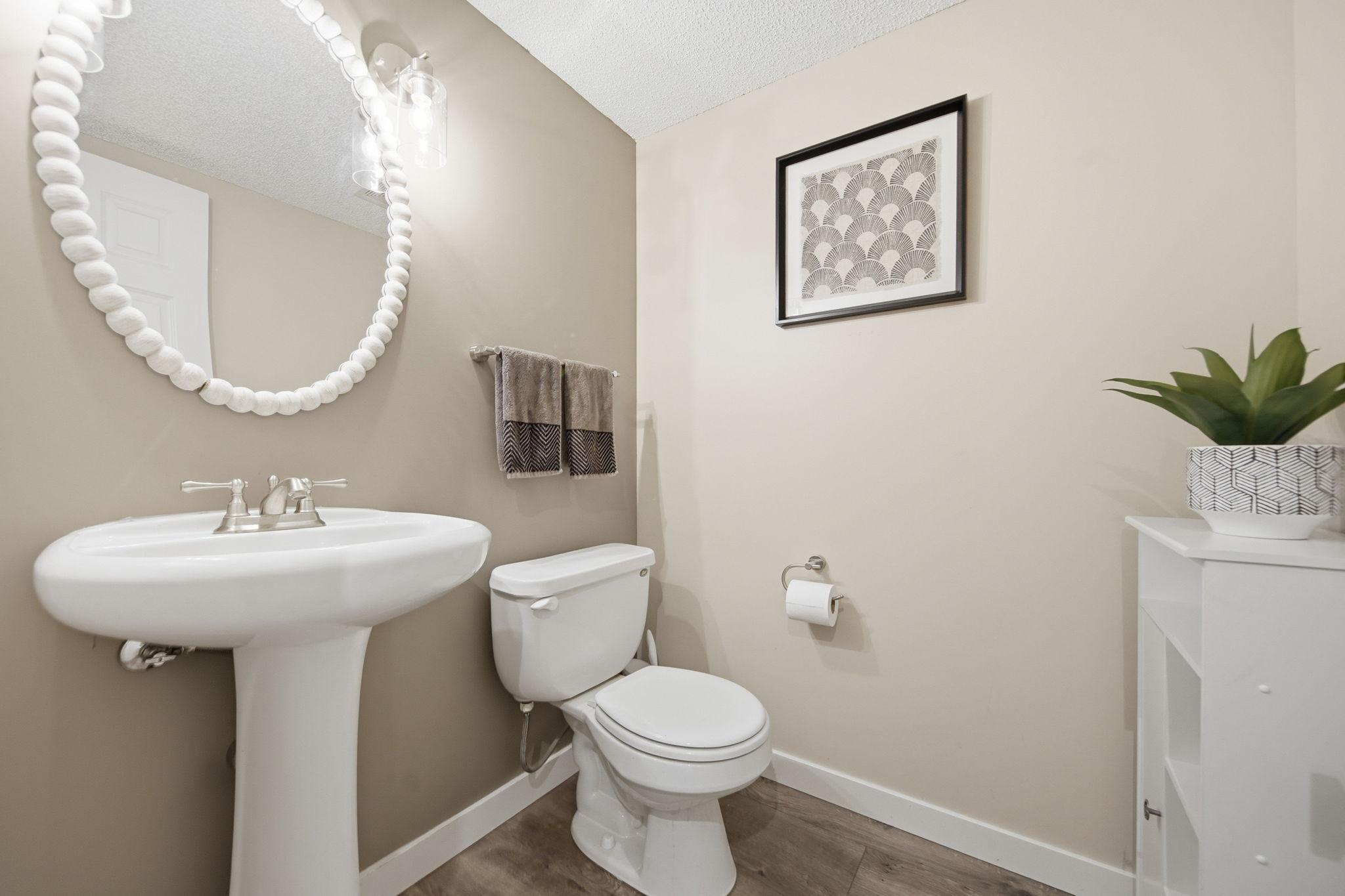 Nice Lower-level bath