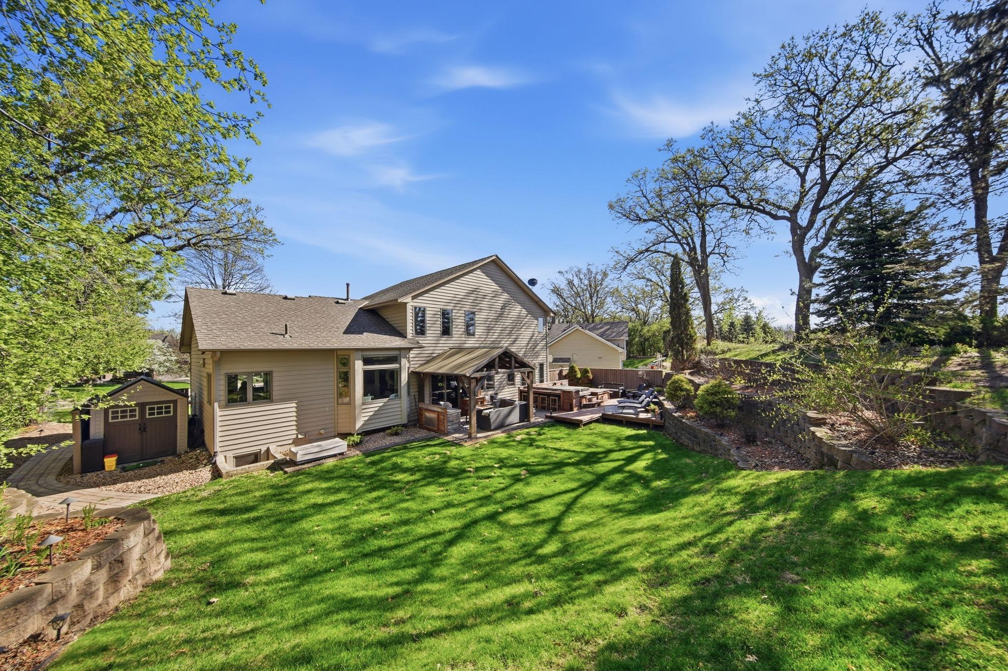 Backyard elevation