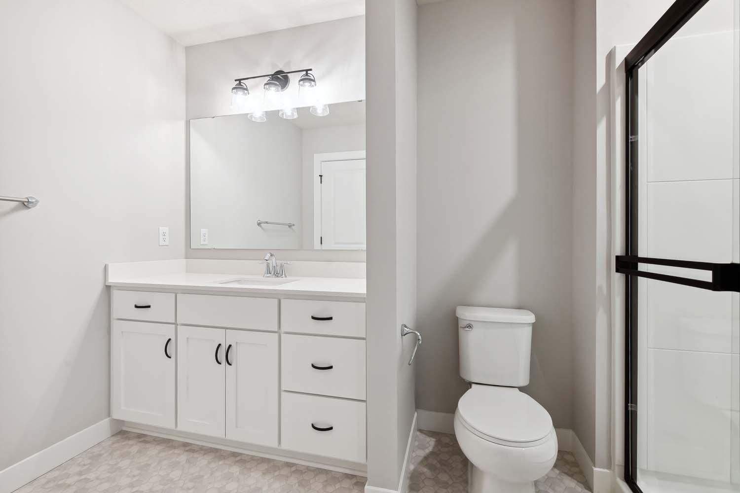 Lower Level Bath - Picture of Similar Home
