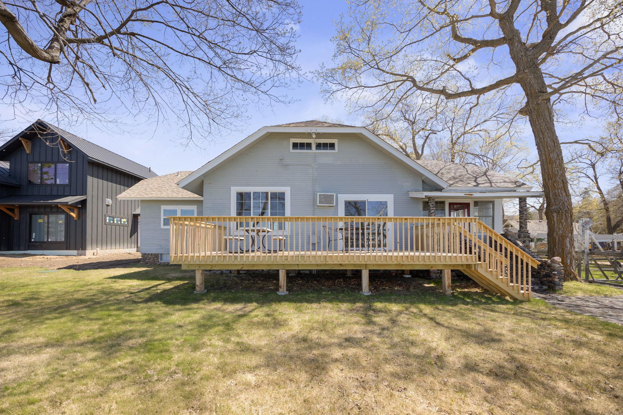 The deck is new