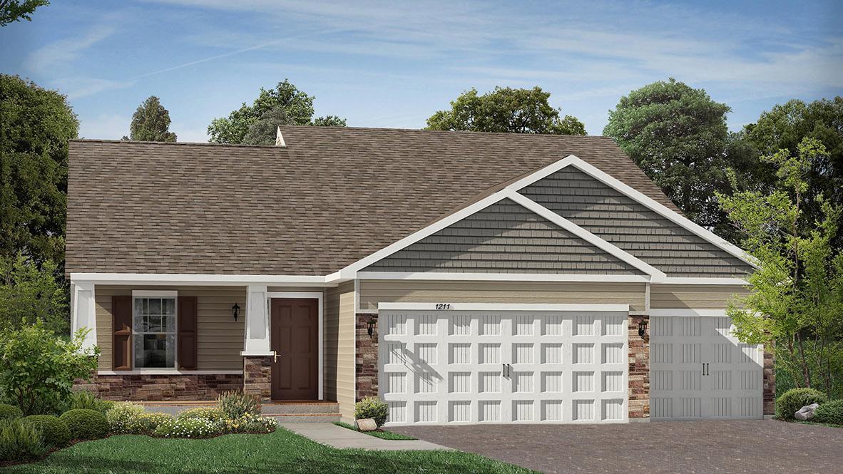 This Rushmore has the "B - Northern Craftsman" exterior elevation!