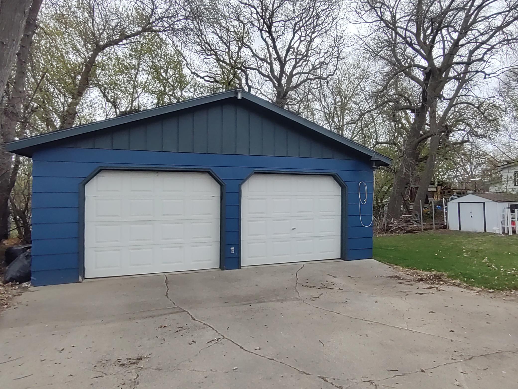 garage and shed