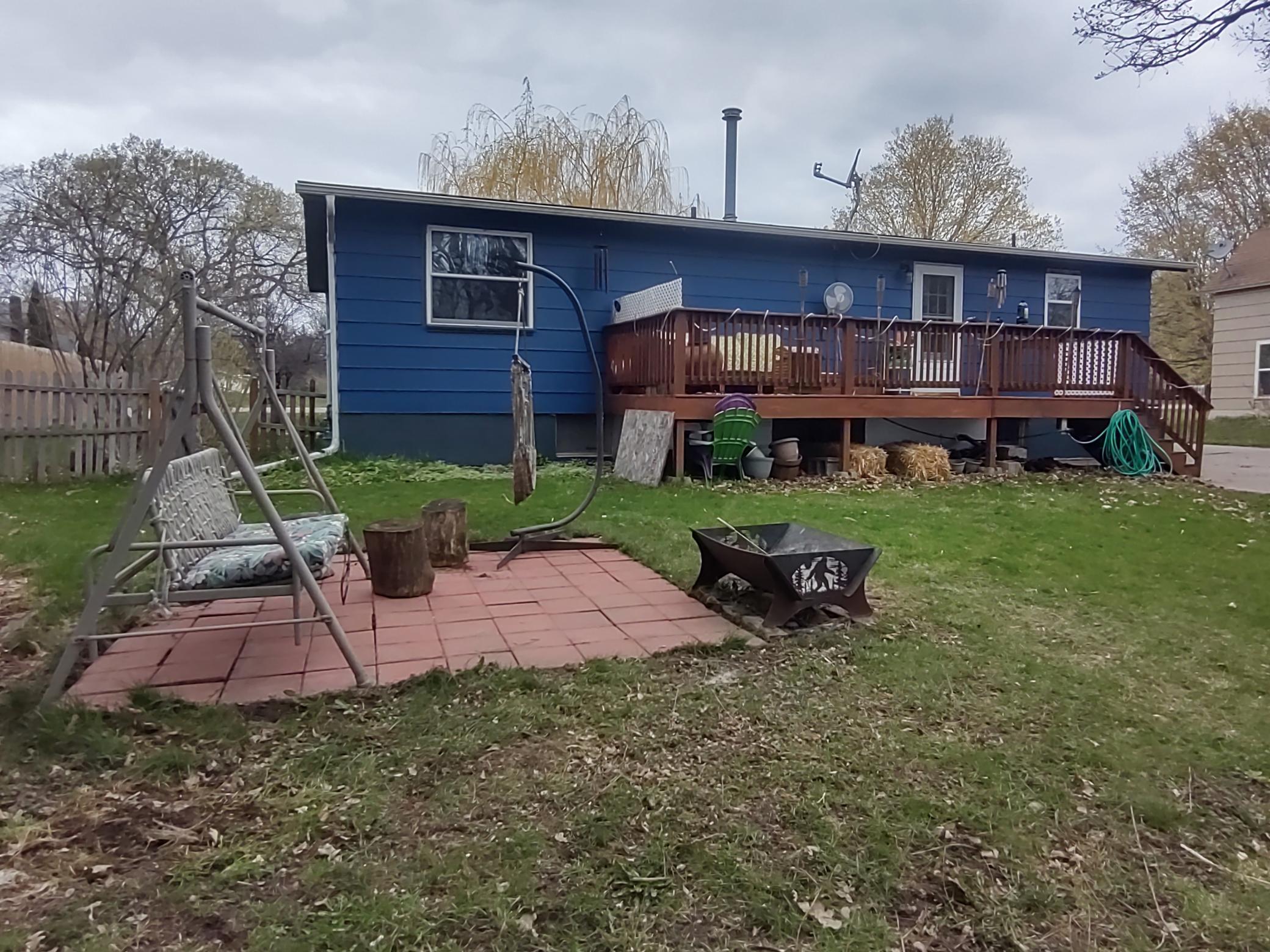 back yard