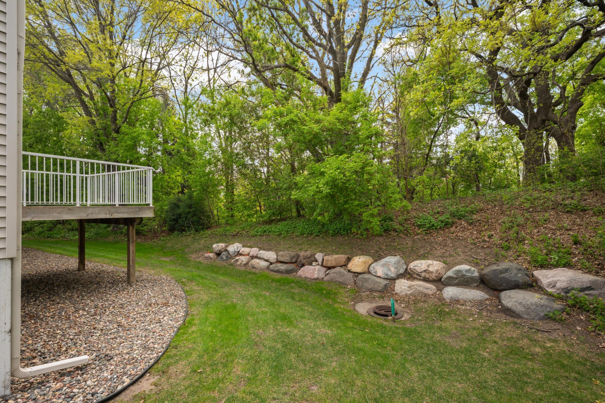 Enjoy the view without needing to worry about mowing the lawn