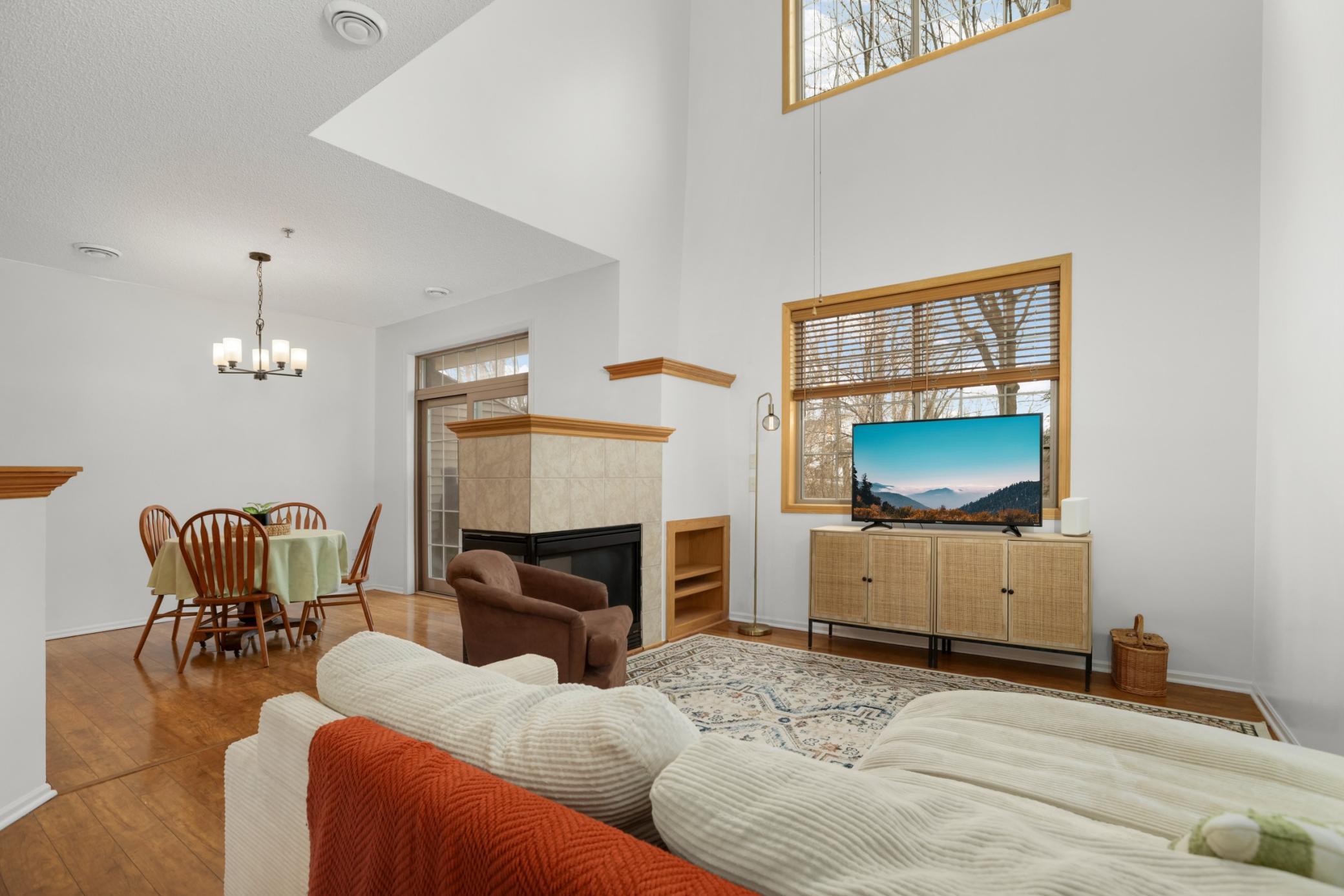 Bright and open floor plan