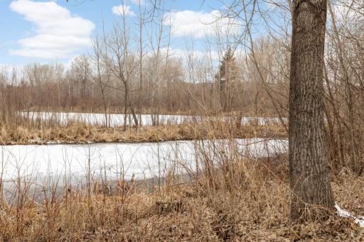 Backs up to wooded wetlands with wildlife views and trail system