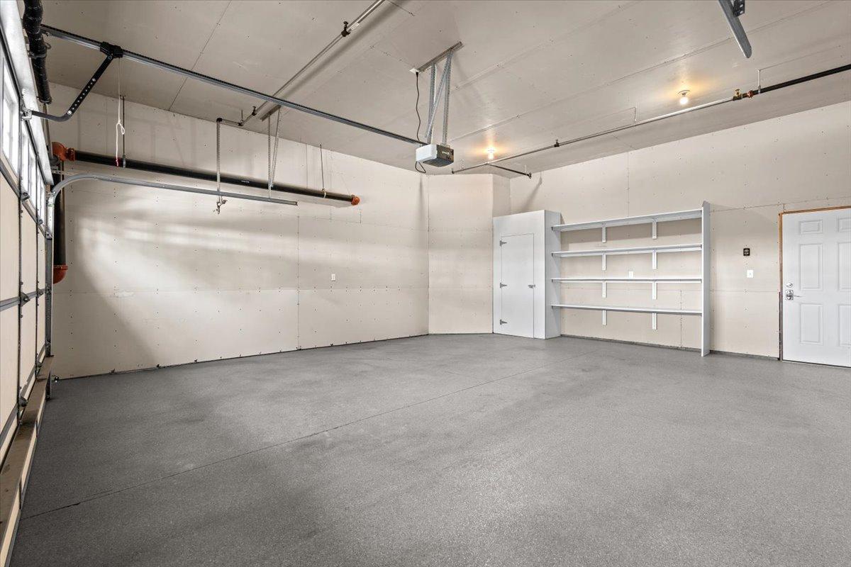 2 Car Att. Garage
