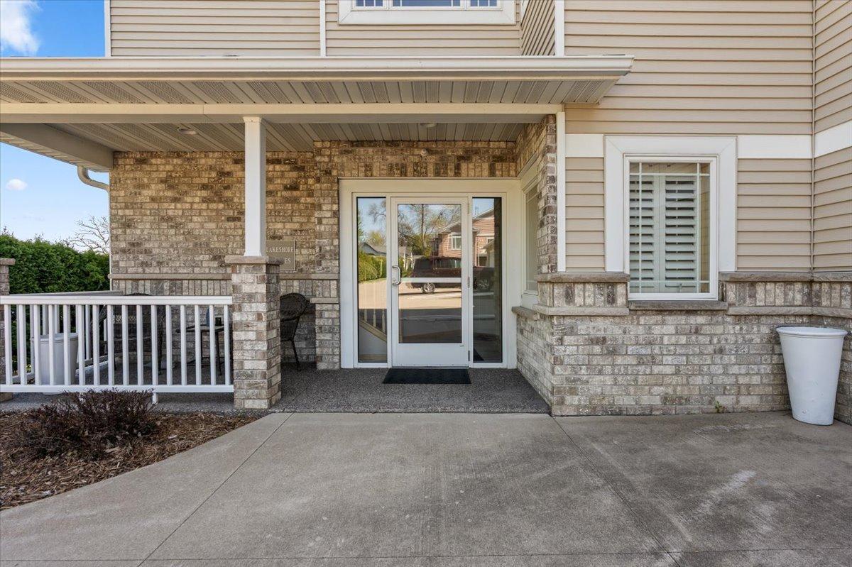 Entrance to Unit & Common Stairway