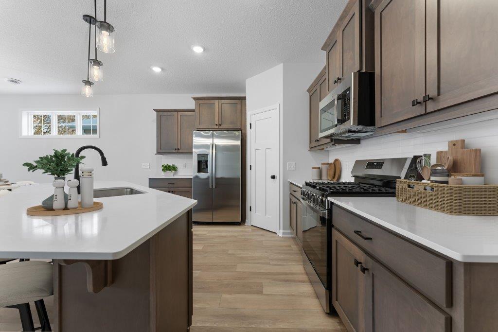 Beautiful Kitchen Cabinets- corner Pantry- representational photo