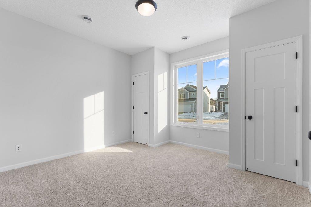 Sweet front Den- with closets- a sweet spot! This room qualifies as a bedroom too!